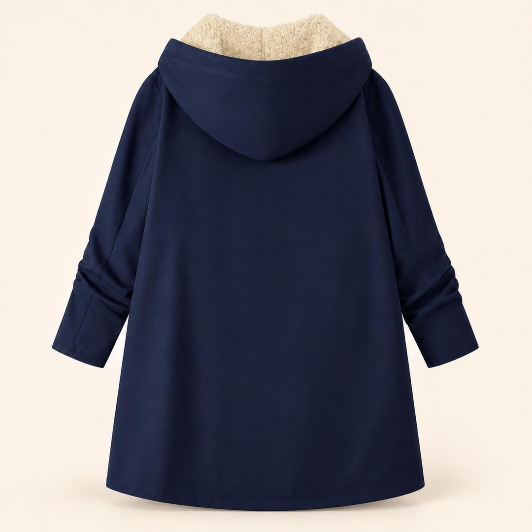 Odessa | Cozy Fleece-Lined Hooded Coat