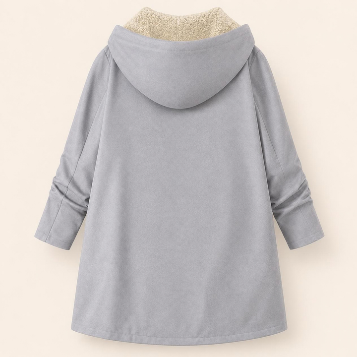 Odessa | Cozy Fleece-Lined Hooded Coat