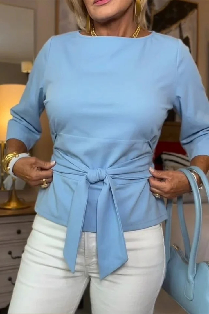 Flattering Tie-Waist Top