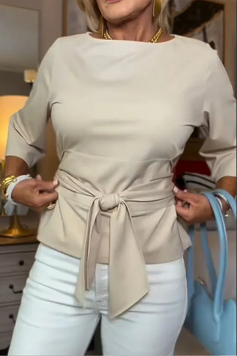 Flattering Tie-Waist Top