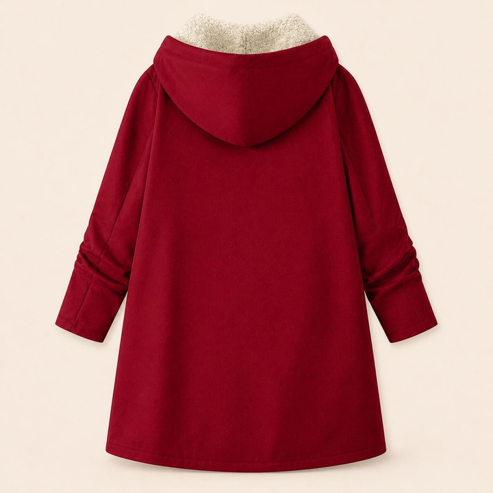 Odessa | Cozy Fleece-Lined Hooded Coat