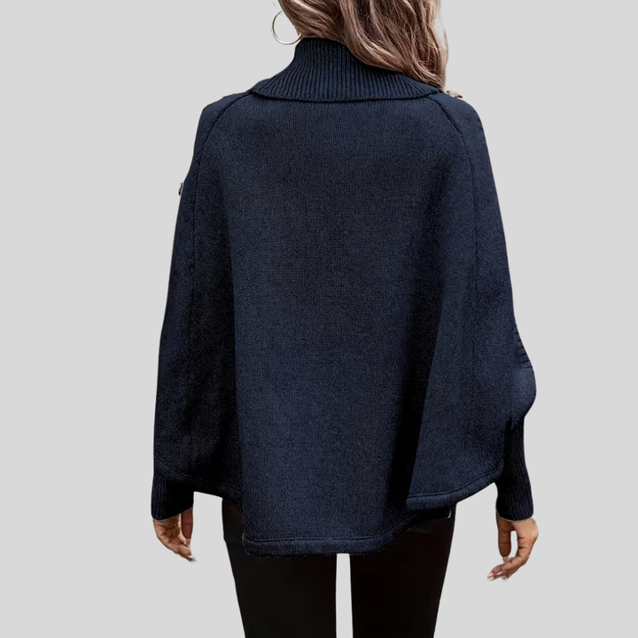 HOPE | High-neck cable-knit sweater