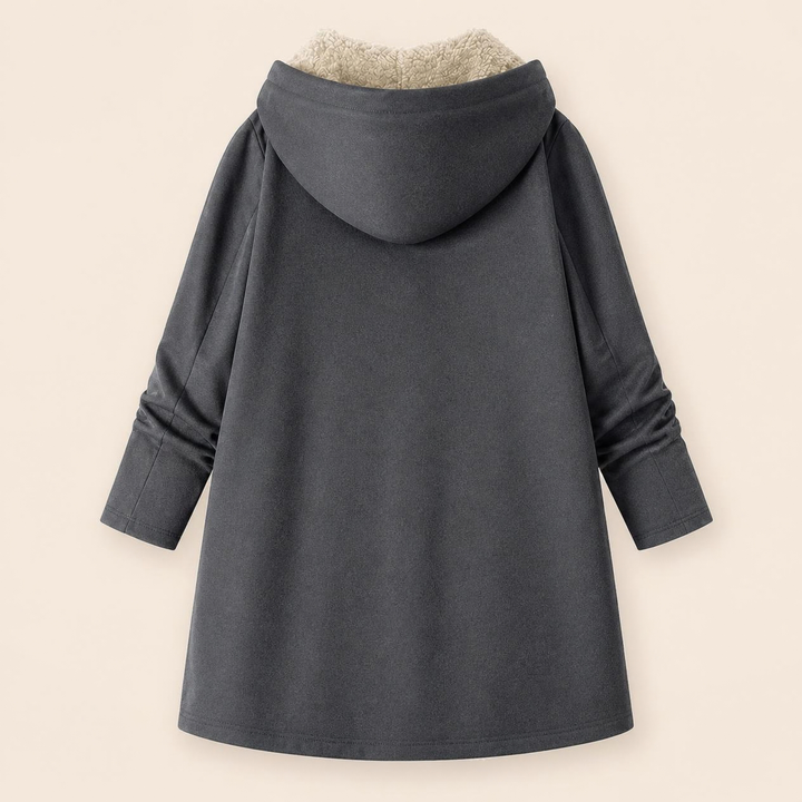 Odessa | Cozy Fleece-Lined Hooded Coat