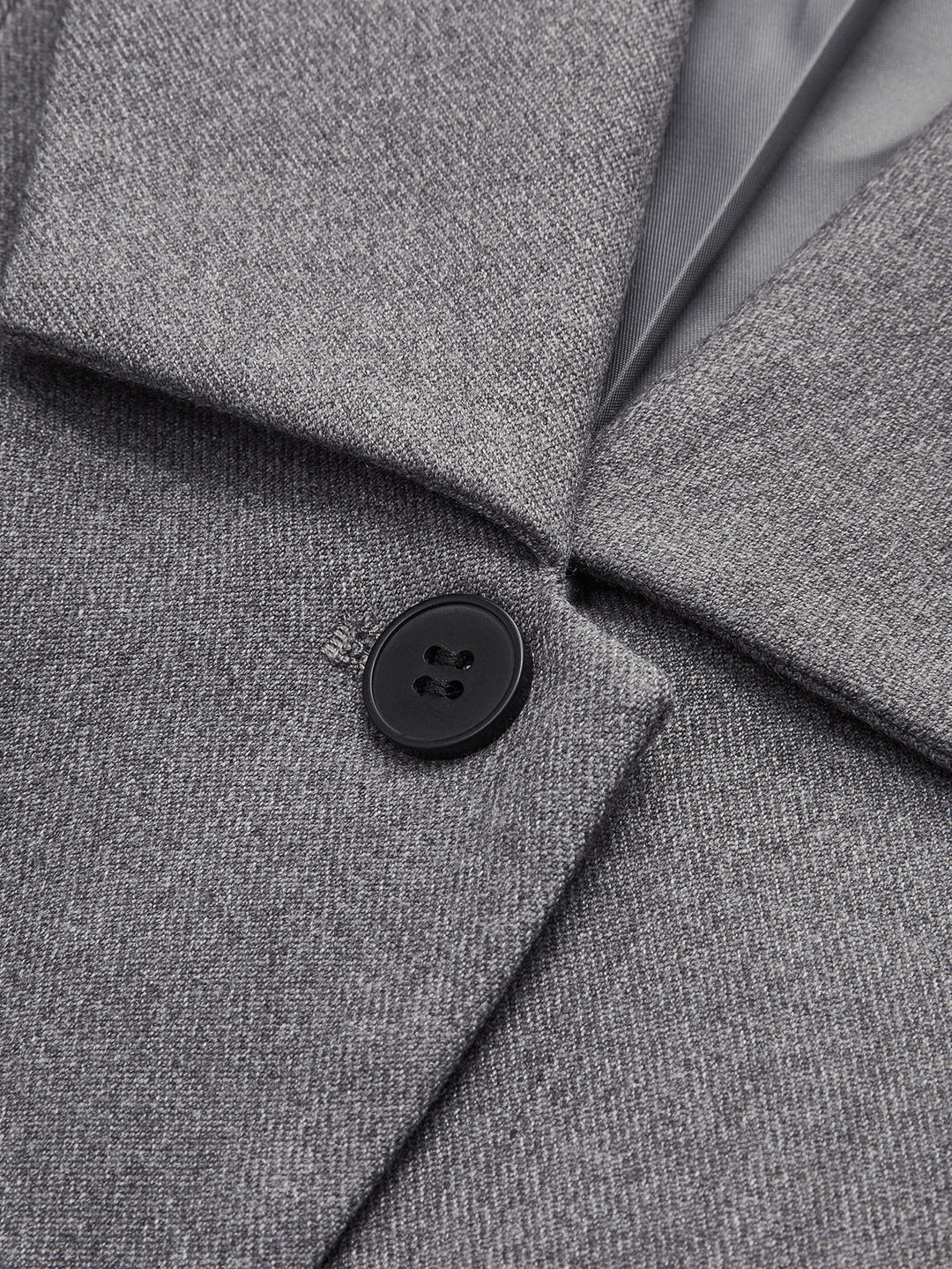 Detachable Waist Belt Lapel Tailored Blazer