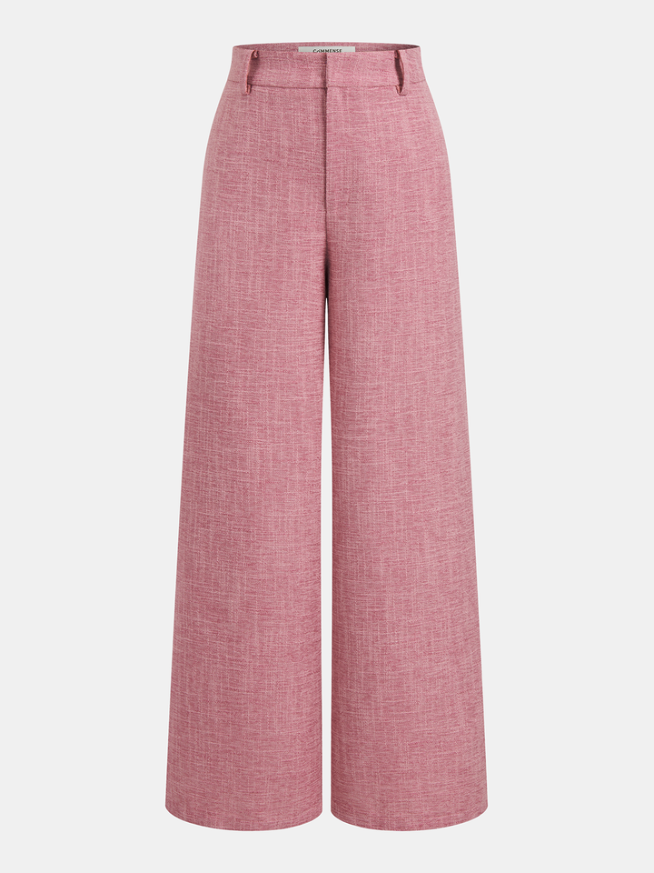 Halter Vest & Wide Leg Pants Set