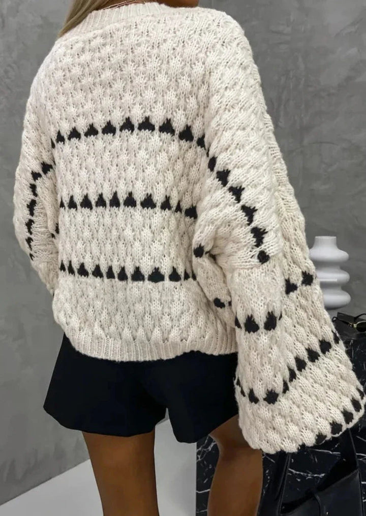 Lucy Textured Knit Sweater
