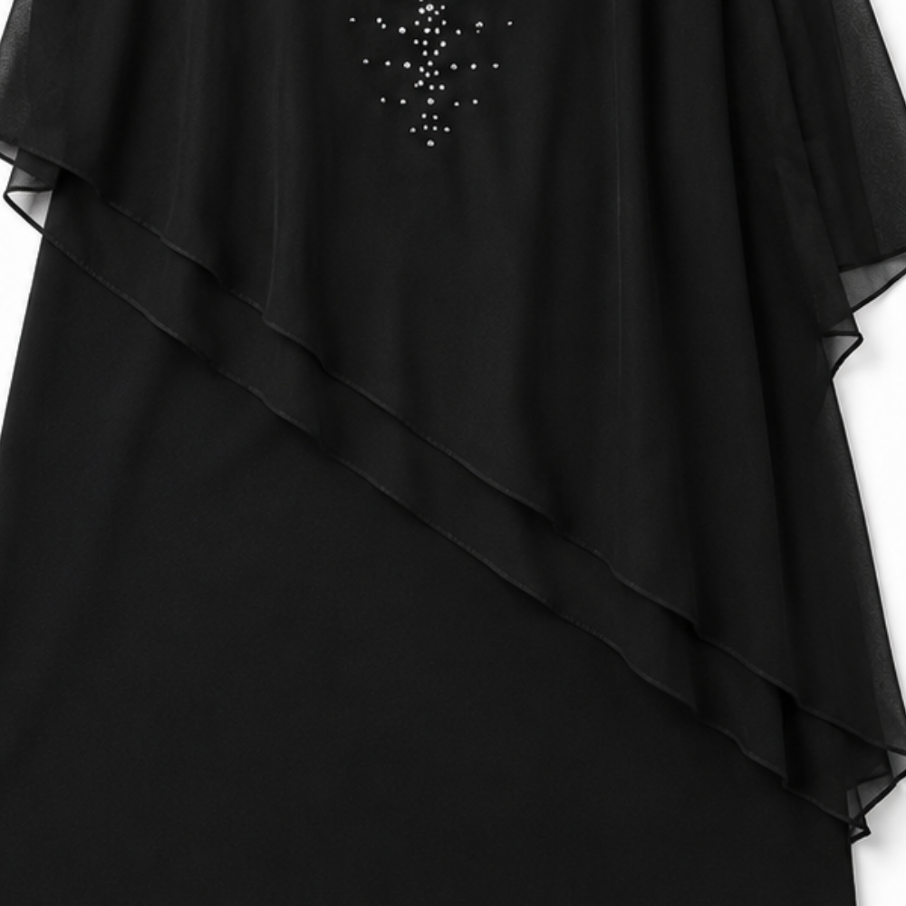 Women's Elegant Draped Dress