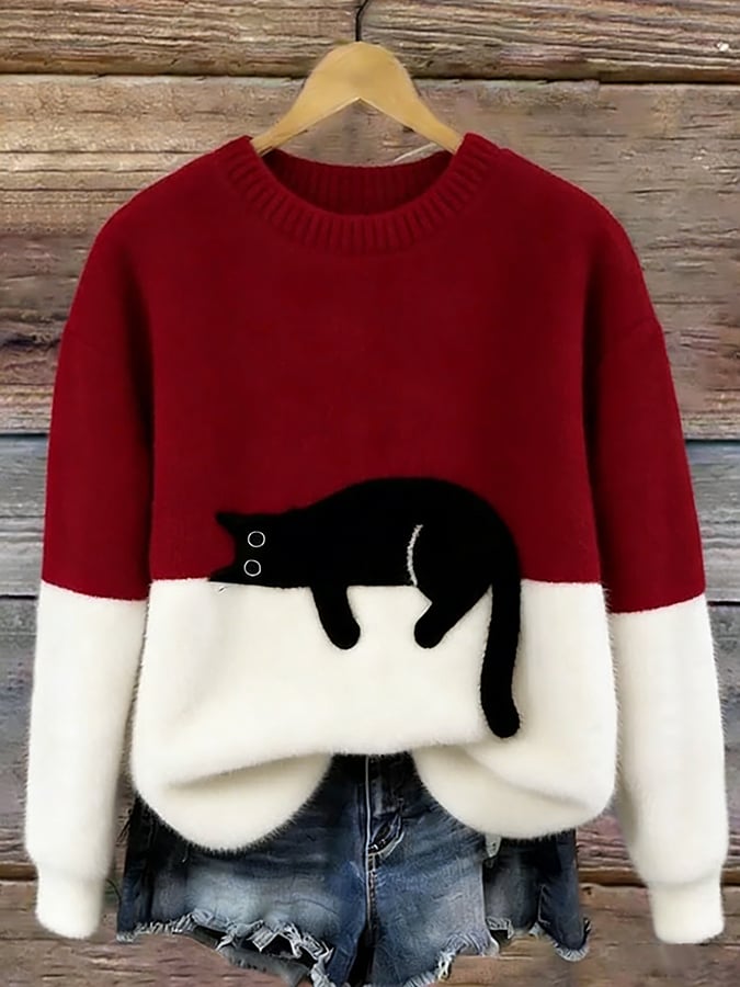 QUINN | Oversized sweater with relaxed fit