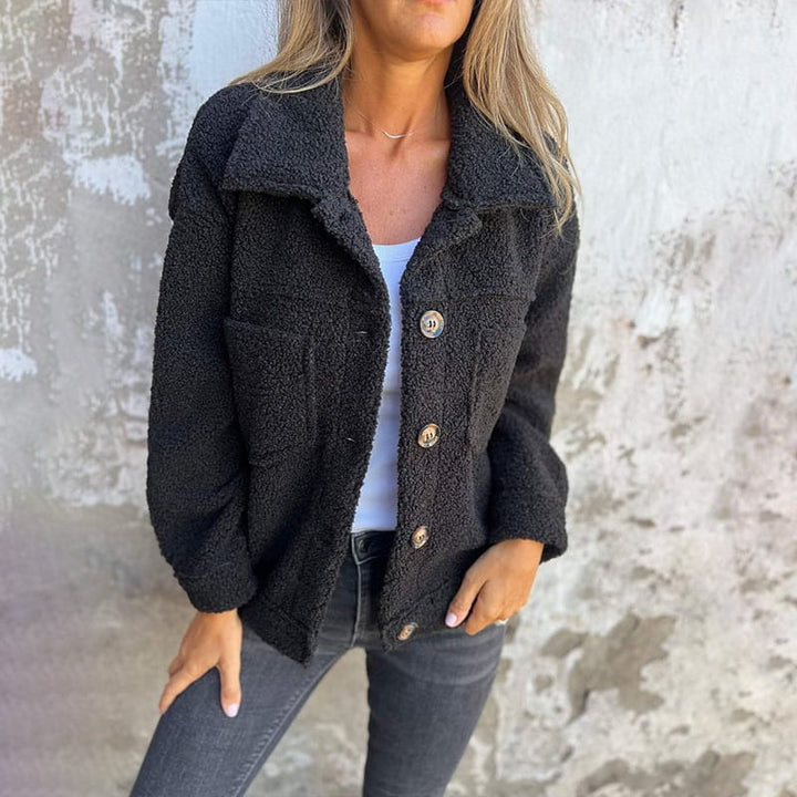 Stylish Fall Teddy Fleece Jacket