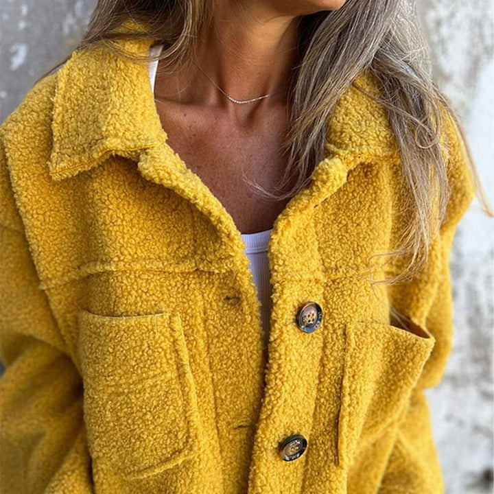 Stylish Fall Teddy Fleece Jacket